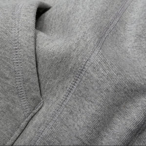 Sudadera con Capucha de Forro Polar para Hombre, Color Liso, Secado Rápido, Poliéster/Algodón, Corte Holgado, Manga Larga - Product Image 4