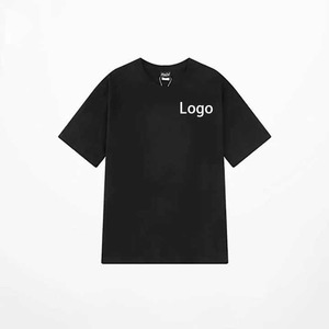 ชุดเสื้อยืดและกางเกงขาสั้นผ้าฝ้าย 100% หนานุ่มพิเศษสำหรับผู้ชาย ผู้ผลิตรับสกรีนโลโก้ตามสั่ง - Product Image 5