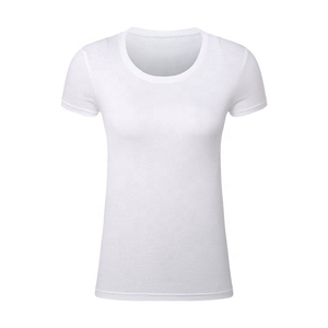 เสื้อยืด100% สำหรับผู้หญิงเสื้อยืดสีขาวระบายอากาศได้ดีอย่างยั่งยืนสำหรับฤดูร้อน - Product Image 6