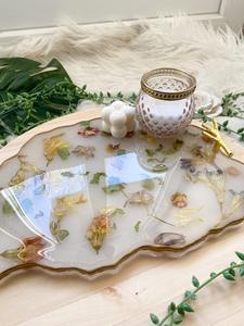 Plateau de service en résine Designs uniques pour un divertissement élégant disponible en Inde - Product Image 4