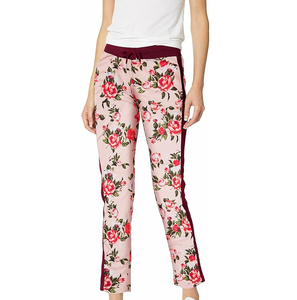 High Quality Custom Unisex Straight Mid Waist Fleece Sublimated Sweatpants Breathable Casual Summer Fashion Printed Pants - Product Image 1