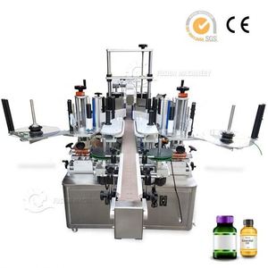 Wine Corn Oil Cylindrical Bottle <b>Labeling</b> Machine for Round square Oval Bottles Plastic Bottles Cans Round Cylinder Automatic La - Product Image 3