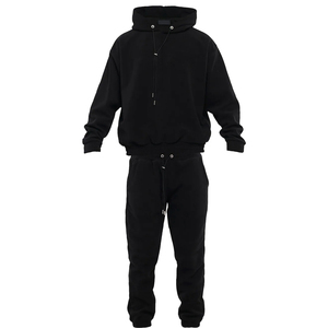 Ensemble de survêtement de sport d'hiver pour hommes, de haute qualité, décontracté, pour la salle de sport, l'entraînement, le jogging, survêtement de football, taille plus, survêtement personnalisé - Product Image 3