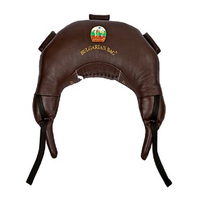 Bolsa de gimnasio de entrenamiento profesional Fitness Power, fábrica de alta durabilidad, 5kg, 20kg, 25kg, bolsa búlgara de cuero sintético con correas de nailon - Product Image 4