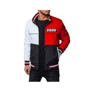 เสื้อแจ็กเก็ตกันฝนกีฬาสำหรับฟุตบอลเกลิคจากประเทศปากีสถานพร้อมผ้ากันลมดีไซน์แบบระเหิดและโลโก้ทีมที่กำหนดเอง - Product Image 4