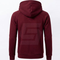 Sweat à capuche de sport léger et respirant 100 % coton pour l'hiver, couleur unie, écologique, séchage rapide, idéal pour la gym, l'entraînement et la course à pied
