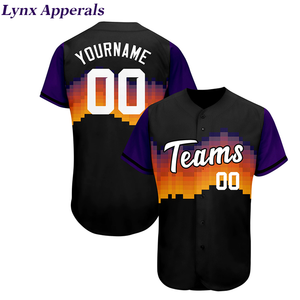 Camisetas Deportivas Personalizadas de Béisbol y Sóftbol para Hombre, de Alta Calidad, de Poliéster, Manga Corta, Transpirables, de Secado Rápido, Sublimadas, Tallas Grandes - Product Image 6