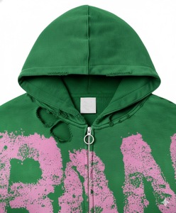 เสื้อฮู้ดพิมพ์ลายสกรีนสำหรับผู้ชายเสื้อมีฮู้ดพิมพ์ลายสกรีนโลโก้ออกแบบได้ตามที่ต้องการ - Product Image 3