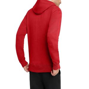 เสื้อมีฮู้ดผ้าคอตตอนโพลีเอสเตอร์อบอุ่นมีซิปรูดธรรมดาสำหรับผู้ชายและผู้ใหญ่ - Product Image 5