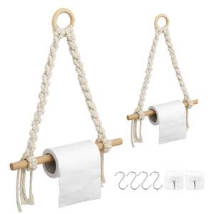 Porte-papier hygiénique en corde de qualité durable Design de style Top tendance design antique à un coût abordable - Product Image 6