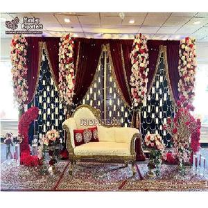 Vela de escenario de boda rústica elegante, decoración de pared, tema musulmán, vela de Metal, decoración de pared, vela de escenario de boda elegante, configuración de pared - Product Image 1