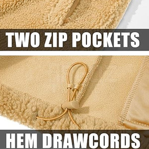 Chaqueta de Forro Polar con Capucha Impermeable de Nuevo Estilo para Hombre, Hecha a Medida, para la Temporada de Invierno, Transpirable y Ligera con Cuello Alto - Product Image 5