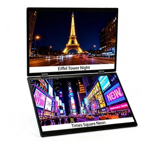 Écran double LCD <span class=keywords><strong>pas</strong></span> <span class=keywords><strong>cher</strong></span> 2026, étendu avec support en métal, moniteur triple <span class=keywords><strong>portable</strong></span> pour <span class=keywords><strong>ordinateur</strong></span> <span class=keywords><strong>portable</strong></span> - Product Image 3