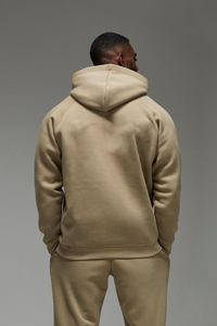 Sweat à capuche 100% coton 500 Gsm de haute qualité pour hommes pull à capuche lourd sweat à capuche vierge éponge française - Product Image 3