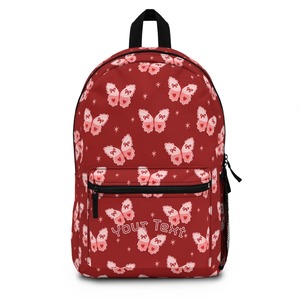 Sac à dos papillon personnalisé pour filles, sac d'école mignon personnalisé, idée cadeau - Product Image 1
