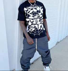 Camisetas con estampado DTG DTF personalizado para hombre a la moda, diseño gráfico personalizado, ropa de calle informal de manga corta - Product Image 5