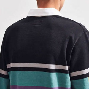 เสื้อโปโลผ้าฝ้าย5% สแปนเด็กซ์ปักโลโก้ได้ตามต้องการดีไซน์ใหม่ของ95% - Product Image 5