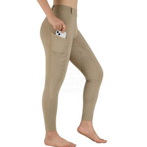 Pantalones de Montar a Caballo de Nailon/Spandex/Poliéster Ligeros y Transpirables de Alta Calidad Hechos a Medida a Bajo Precio - Product Image 2