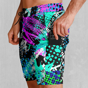 Custom Made Wholesale Sublimation <b>Shorts</b> With Pockets Breathable New Fashion <b>Sweatpants</b> Summer Mesh <b>Short</b> For Men 2025 - Product Image 3