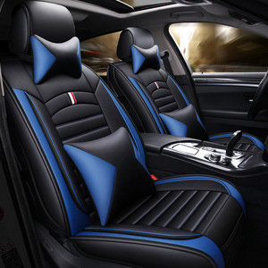Accesorios para Automóviles 2022, Juego Completo Universal de Fundas de Asiento de Cuero 9D - Product Image 5