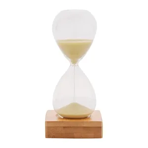 Produit de merchandising personnalisé en bambou, chronomètre en forme de sablier - Product Image 1