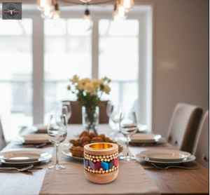 Brûleur d'encens personnalisé moderne en résine et bois d'acacia Coriandre Mubkhar de haute qualité pour parfum de maison à usage religieux Idées cadeaux - Product Image 4