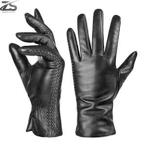 Gants en cuir Dernière conception Gants d'habillage de haute qualité pour hommes Gants en cuir à la mode du Pakistan - Product Image 5