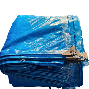 Bâche PE fabriquée en usine de qualité vierge utilisée pour polyvalent avec couleur de taille personnalisable et GSM - Product Image 1