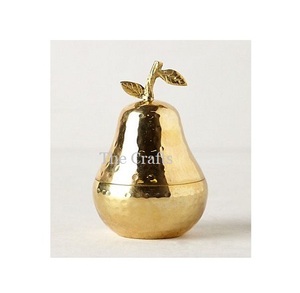 กล่องใส่ผลไม้อบแห้งโถใส่ช็อคโกแลตสีทองแบบตีขนาดและรูปร่างแบบกำหนดเอง - Product Image 1