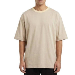 เสื้อยืดโอเวอร์ไซส์พรีเมียมสั่งทำพิเศษ ผลิตจากผ้าฝ้ายคุณภาพสูง 180 GSM แขนสั้น ทรงดรอปโชว์เดอร์ สำหรับผู้ชาย - Product Image 3