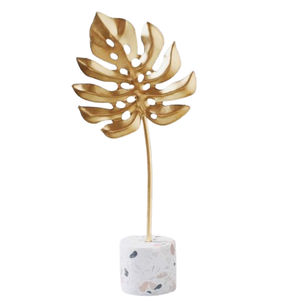 Prix usine cadeaux ornements conception personnalisée décor de table or accents décoratifs maison salon table à manger décor - Product Image 4