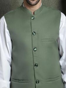 Chaleco Tradicional Étnico Hecho a Mano para Hombre, Costuras Premium, Ropa Casual de Verano, Impermeable, Resistente al Viento y Transpirable - Product Image 5