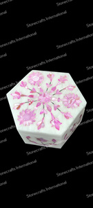 Beautiful Marble Jewelry Box High on Demand <b>for</b> <b>Organizing</b> Fashionable Jewelry Available <b>for</b> <b>Sale</b> - Product Image 2