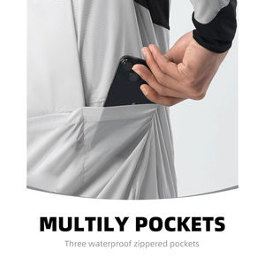 Chaquetas Cortavientos para Hombre, Ligeras, con Capucha y Cremallera, para Senderismo, Ciclismo y Deportes - Product Image 5