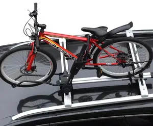 자동차 지붕 용 범용 자전거 자전거 캐리어 홀더 접이식 보관 자전거 랙