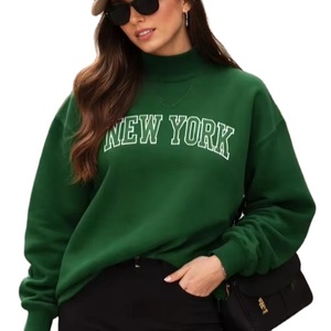 Sweat-shirt à col montant pour femme 2026 – Pull en polaire doux et confortable, coupe décontractée, manches longues, idéal pour l'hiver, élégant et confortable - Product Image 1