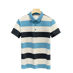 Vente en gros été nouveau logo polo à manches longues haute qualité 100% coton hommes pour polos - Product Image 2