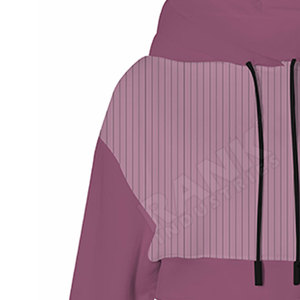 Último Diseño, Más Vendido, Fabricado por el Mejor Fabricante, Transpirable, Ecológico, Sudadera Corta con Capucha para Mujer - Product Image 4