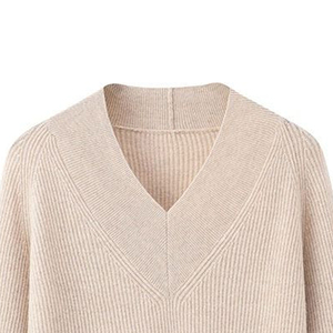 Pull décontracté pour femme avec logo personnalisé, tricoté respirant, automne-hiver, vente en gros, populaire - Product Image 3