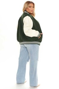 2025 Turn Down Shoulder Baseball Veracity Jacket College Jacket Pakistán Precio de fabricación con calidad genuina - Product Image 5