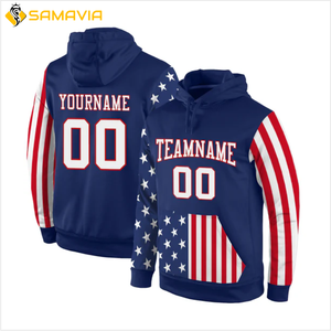 Sudadera deportiva con logotipo personalizado de Samavia, sudadera de sublimación de moda para gimnasio y actividades al aire libre, sudadera con capucha para hombre para verano - Product Image 1
