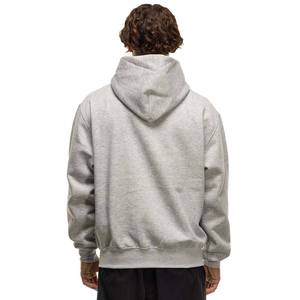 Sudadera con capucha personalizada de peso pesado para hombre, ropa de calle de algodón 100%, sudadera recortada con logotipo estampado de soplo - Product Image 3