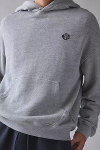 <b>Trendy</b> Men Hoodie Oversized Heavyweight Cotton Pullover Sweatshirt Drop Shoulder Streetwear <b>Hoodies</b> OEM Fashion Manufacturer USA - Product Image 2