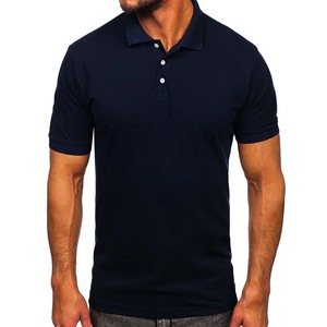 Camiseta de Golf de Manga Corta con Logotipo Personalizado OEM, 100% Algodón, Polo Personalizado para Hombre - Product Image 5