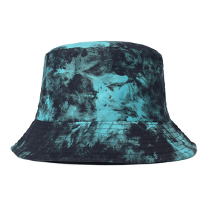 Chapeau seau de pêcheur imprimé par sublimation avec impression personnalisée Chapeau seau d'été léger avec logo personnalisé - Product Image 1