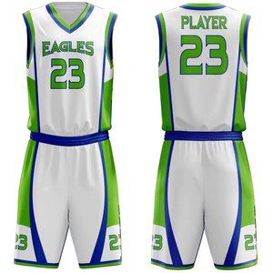 Camiseta de baloncesto unisex conjuntos de uniformes personalizados al por mayor sublimación a granel de talla grande transpirable adulto 100% poliéster THT USA - Product Image 2