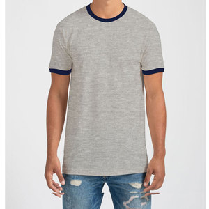 Camiseta Ringer para hombre, camisetas atléticas de cuello redondo, de manga corta Camiseta deportiva, ropa deportiva, camiseta Ringer unisex para adultos para hombres - Product Image 1