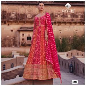 Ropa de boda de calidad superior Gorgeous Looking Real Georgette con bordado Work Salwar Suit a la tarifa más baja Proveedor - Product Image 1