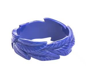 Newly Best Vintage Style Carved Flowers and Leaves Design Newly Acrylic Cuff Resin <b>Bangle</b> <b>Bracelet</b> Women's Jewelry for woman - Product Image 1