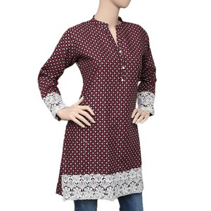 คุรตีพิมพ์ลายสำหรับผู้หญิง - หลายสี - Product Image 1